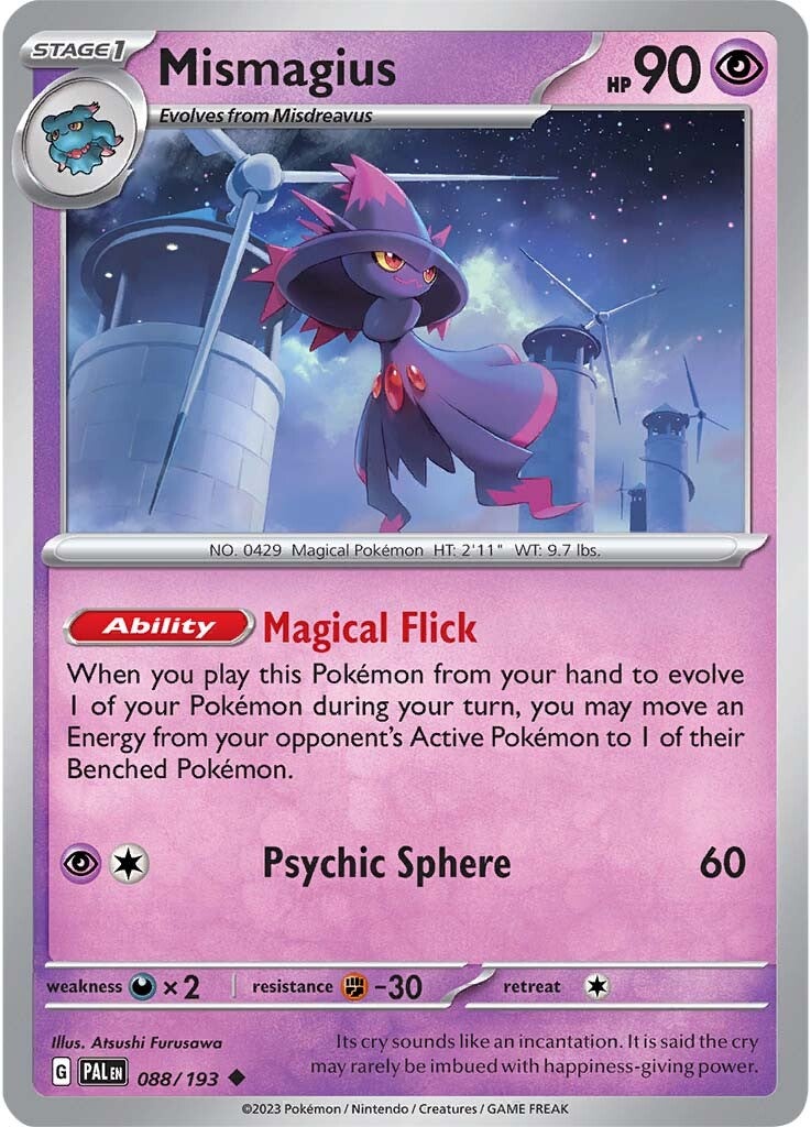 Mismagius (088/193) [Scarlet & Violet: Paldea Evolved] | Golgari Games