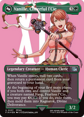 Vanille, Cheerful l'Cie // Ragnarok, Divine Deliverance (Borderless) (Surge Foil) [FINAL FANTASY] | Local Legends