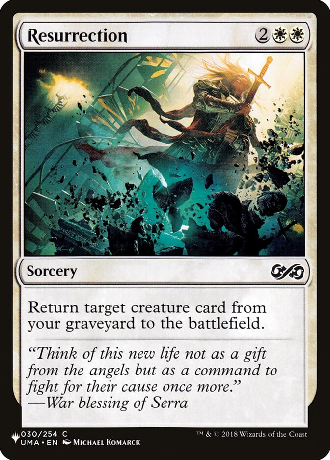 Resurrection [The List] | Local Legends