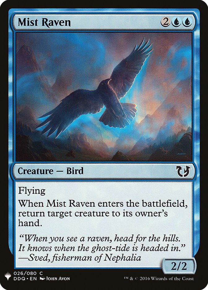 Mist Raven [Mystery Booster] | Local Legends