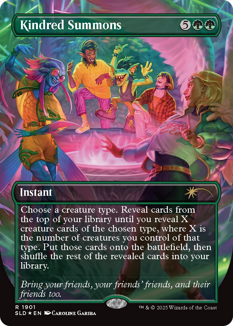 Kindred Summons (Double Rainbow Foil) [Secret Lair Drop Series] | Local Legends