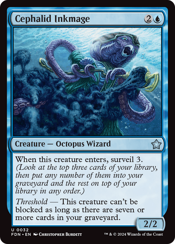 Cephalid Inkmage [Foundations] | Local Legends
