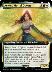 Arwen, Mortal Queen (Extended Art) (Surge Foil) [The Lord of the Rings: Tales of Middle-Earth] | Golgari Games