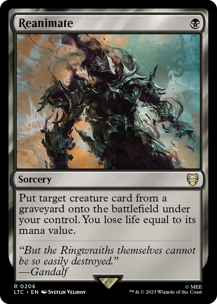 Reanimate [The Lord of the Rings: Tales of Middle-Earth Commander] | Local Legends