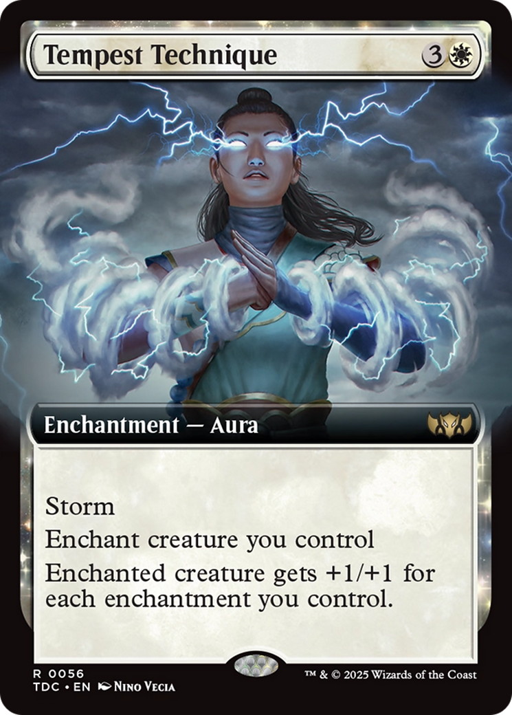 Tempest Technique (Extended Art) [Tarkir: Dragonstorm Commander] | Local Legends