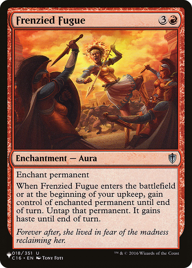 Frenzied Fugue [The List] | Local Legends