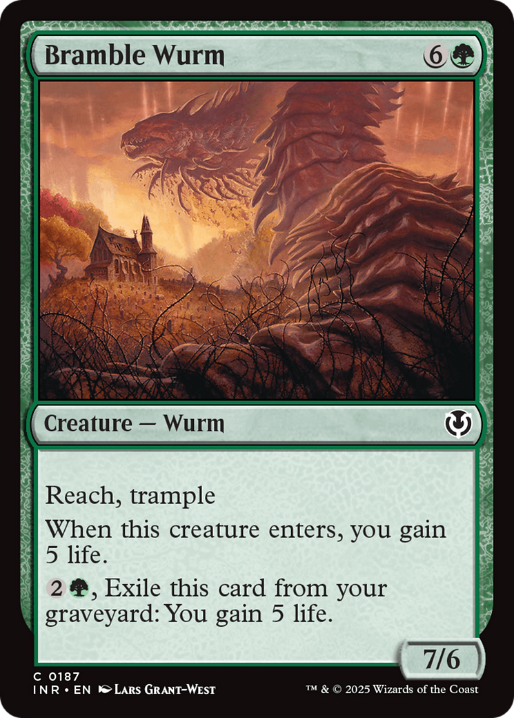 Bramble Wurm [Innistrad Remastered] | Local Legends