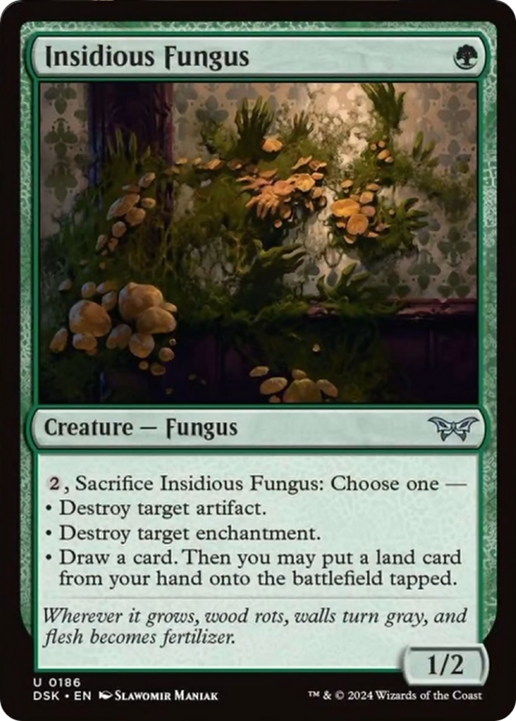 Insidious Fungus [Duskmourn: House of Horror] | Golgari Games