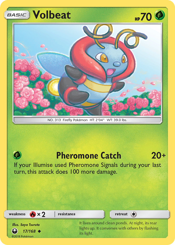 Volbeat (17/168) [Sun & Moon: Celestial Storm] | Local Legends