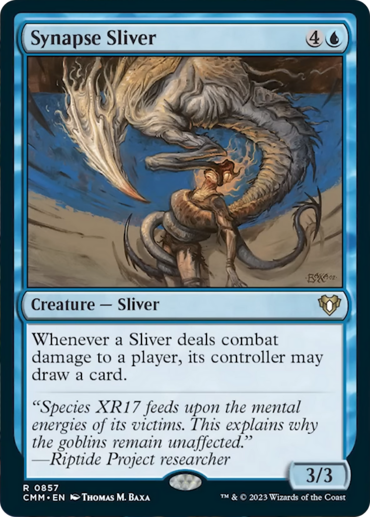 Synapse Sliver [Commander Masters] | Local Legends