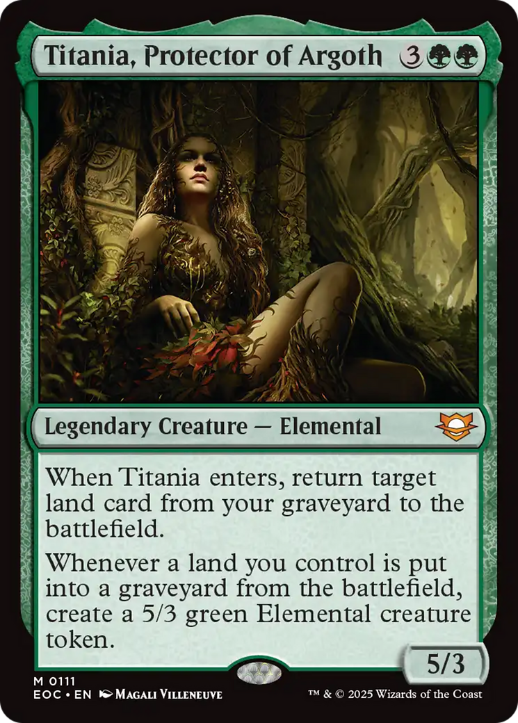 Titania, Protector of Argoth [Edge of Eternities Commander] | Local Legends