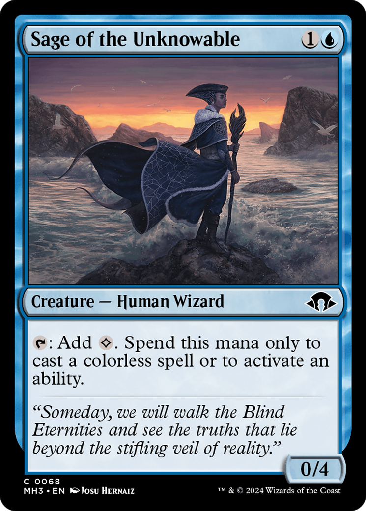 Sage of the Unknowable [Modern Horizons 3] | Local Legends