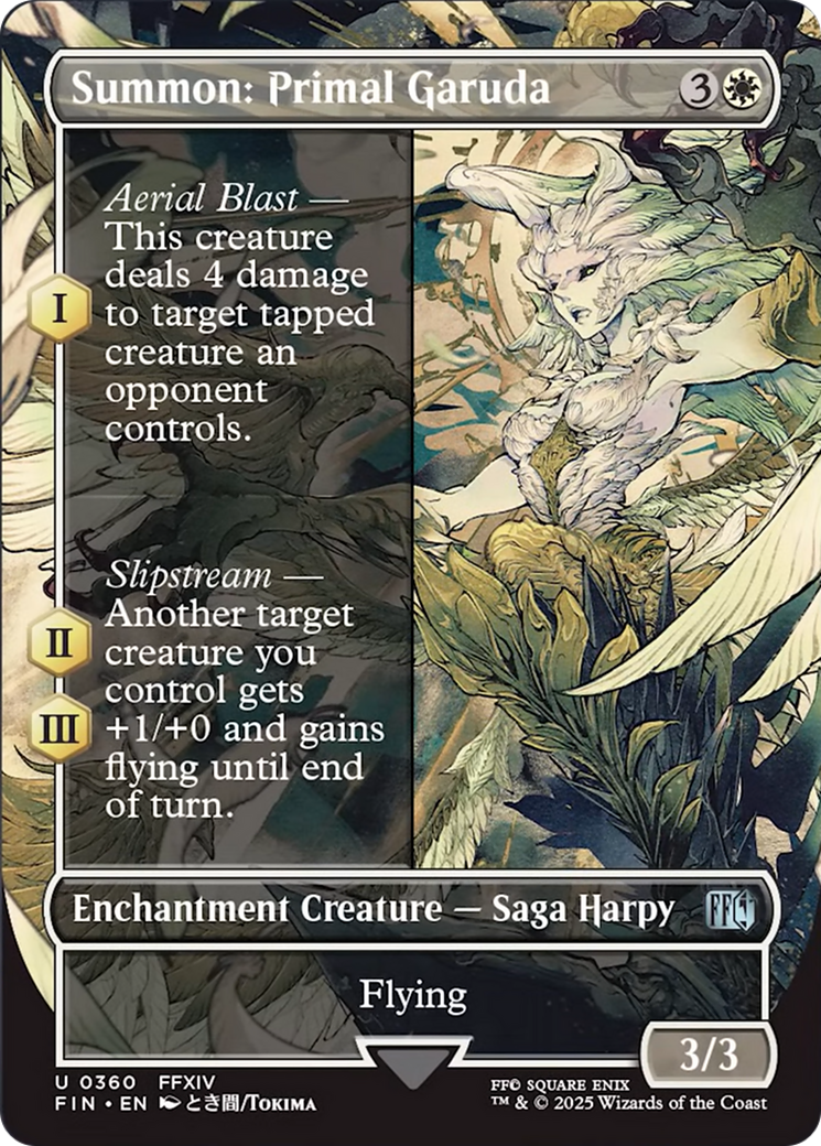 Summon: Primal Garuda (Borderless) [FINAL FANTASY] | Local Legends