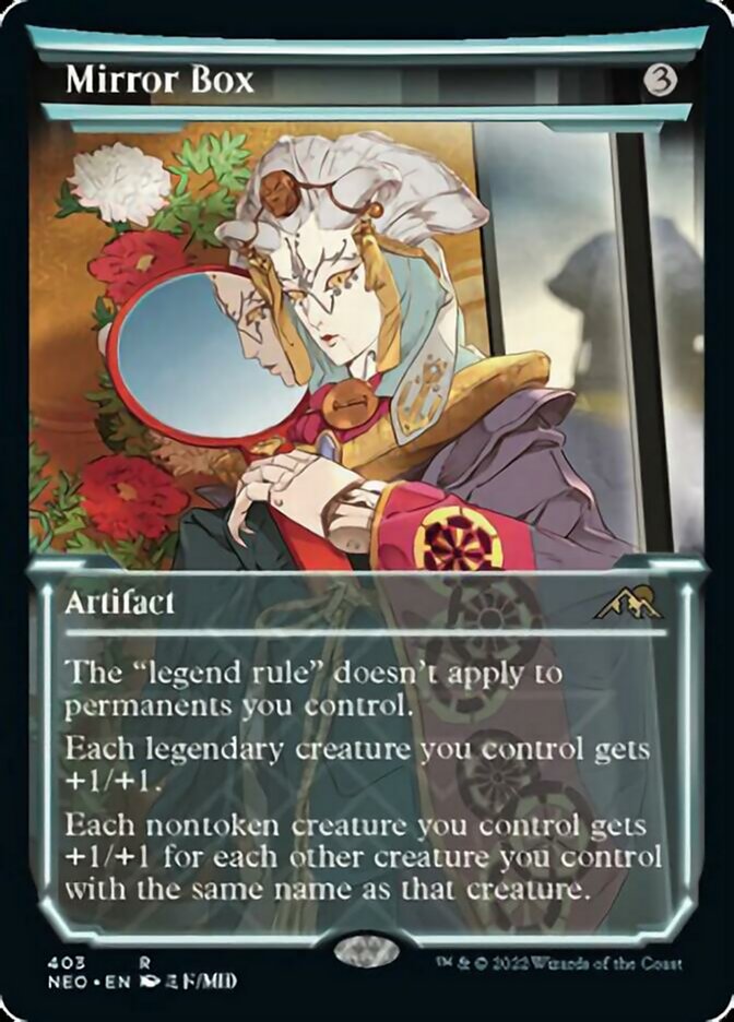 Mirror Box (Showcase Soft Glow) [Kamigawa: Neon Dynasty] | Local Legends