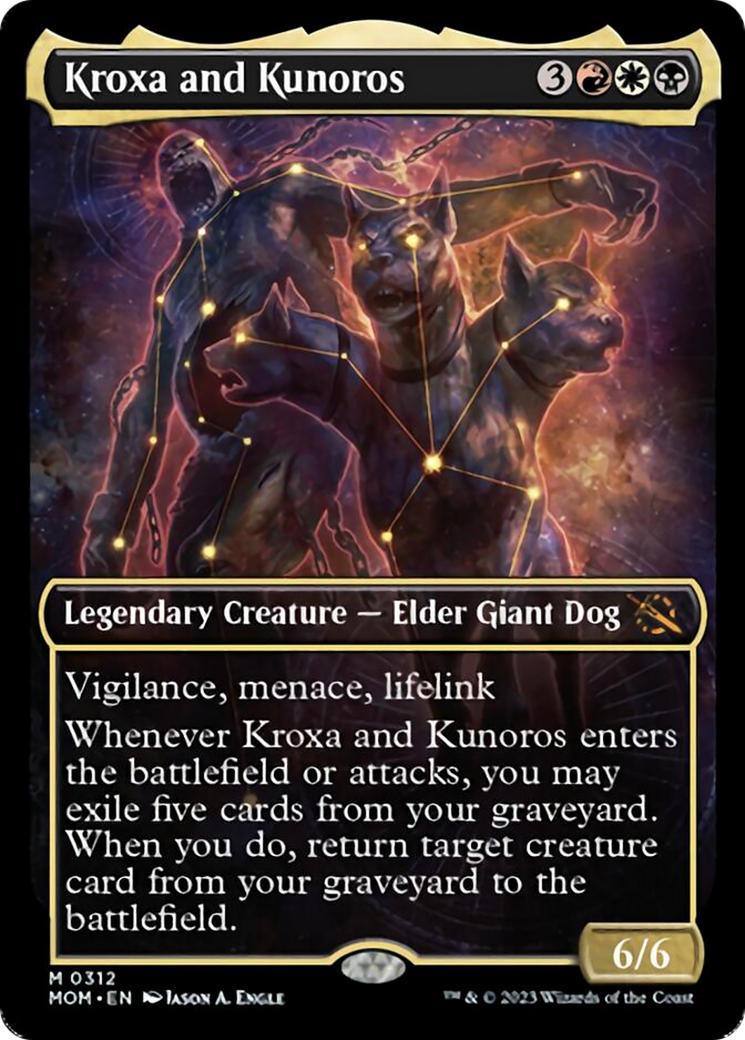 Kroxa and Kunoros (Showcase Planar Booster Fun) [March of the Machine] | Local Legends