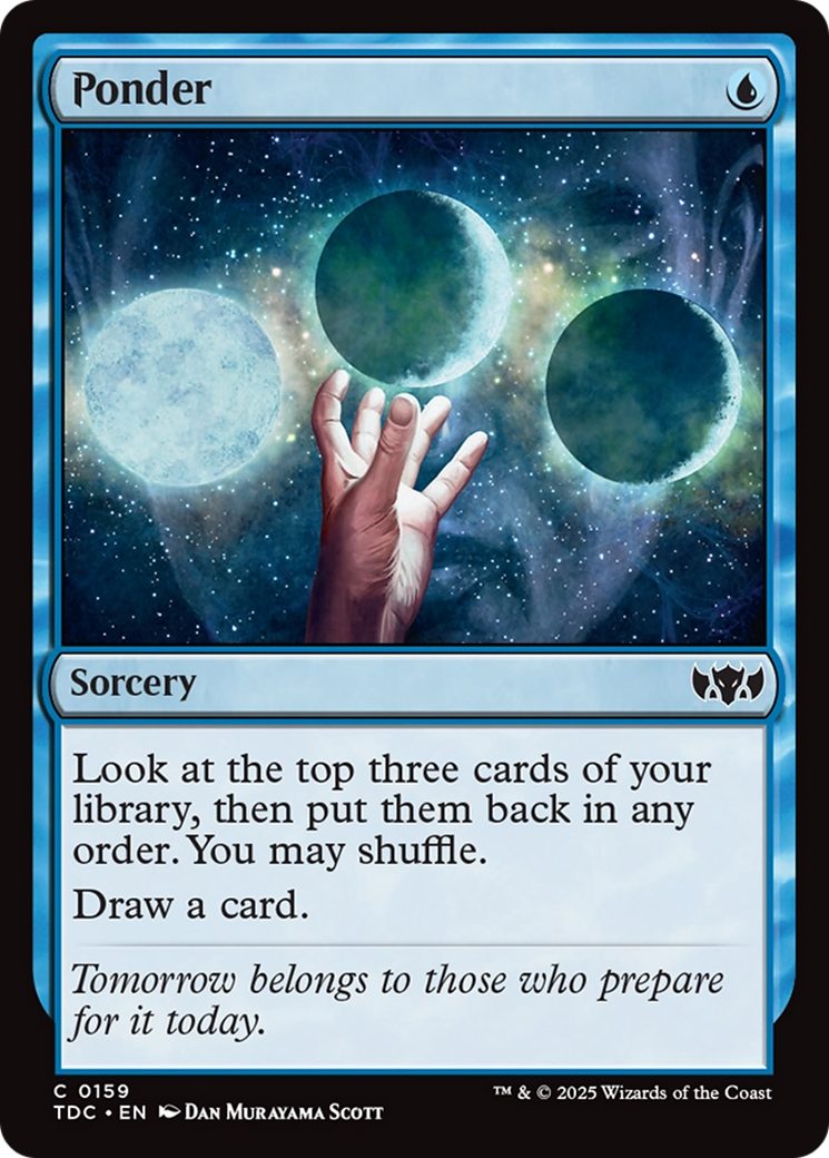 Ponder [Tarkir: Dragonstorm Commander] | Local Legends
