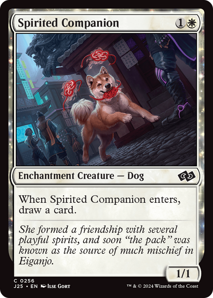 Spirited Companion [Foundations Jumpstart] | Golgari Games