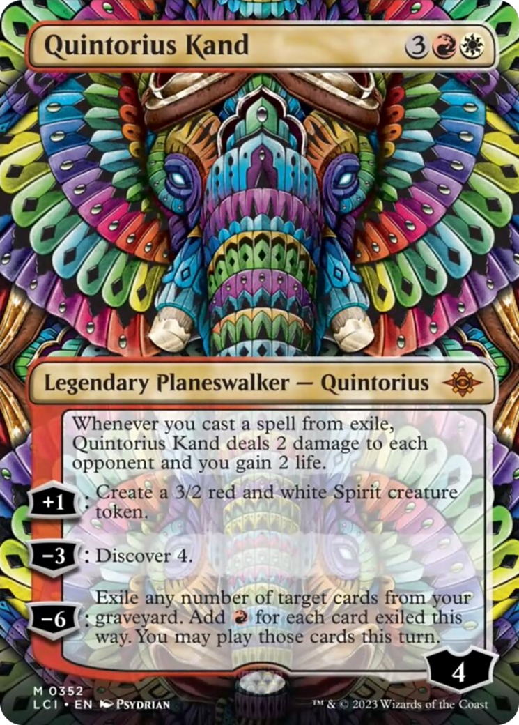 Quintorius Kand (0352) (Borderless) [The Lost Caverns of Ixalan] | Local Legends
