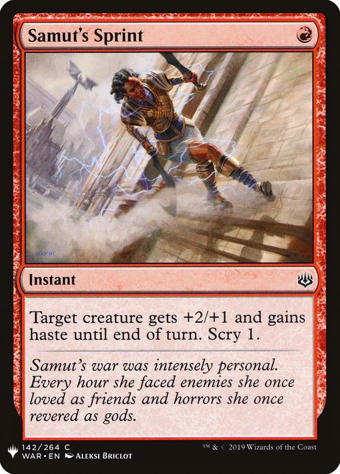 Samut's Sprint [Mystery Booster] | Local Legends