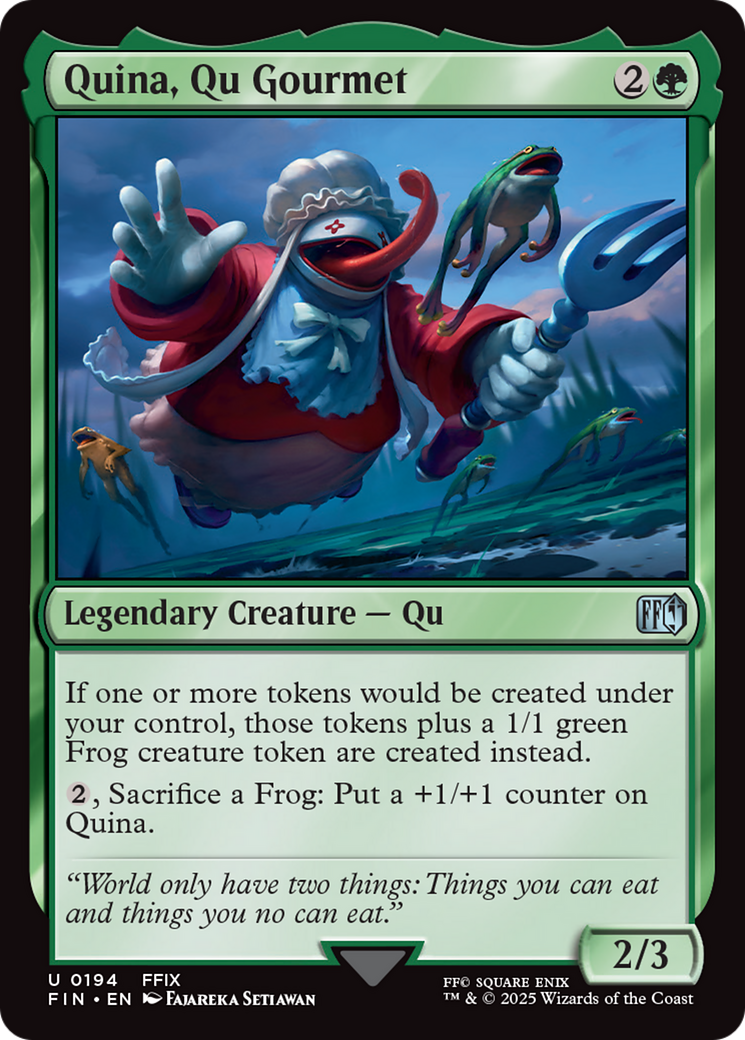 Quina, Qu Gourmet [FINAL FANTASY] | Local Legends