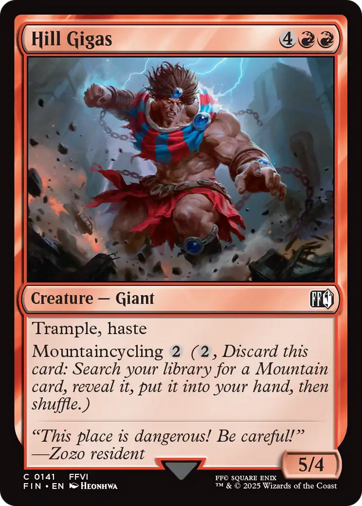 Hill Gigas [FINAL FANTASY] | Local Legends