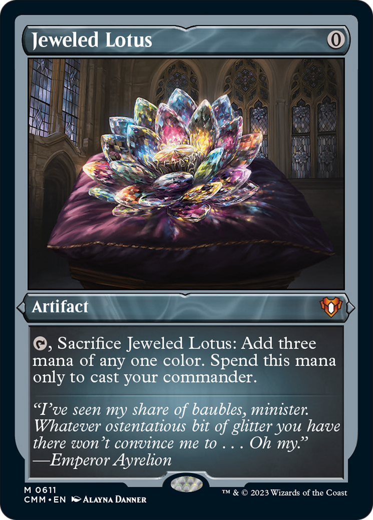Jeweled Lotus (Foil Etched) [Commander Masters] | Local Legends