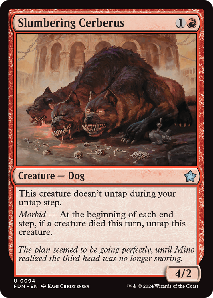 Slumbering Cerberus [Foundations] | Local Legends