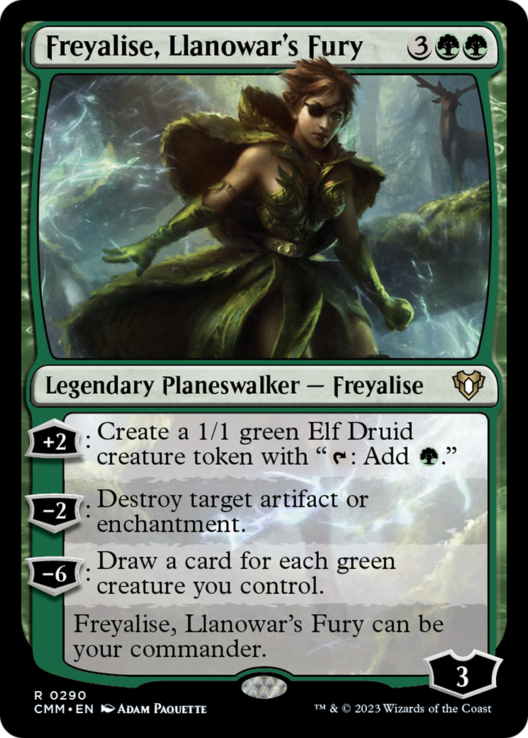 Freyalise, Llanowar's Fury [Commander Masters] | Golgari Games