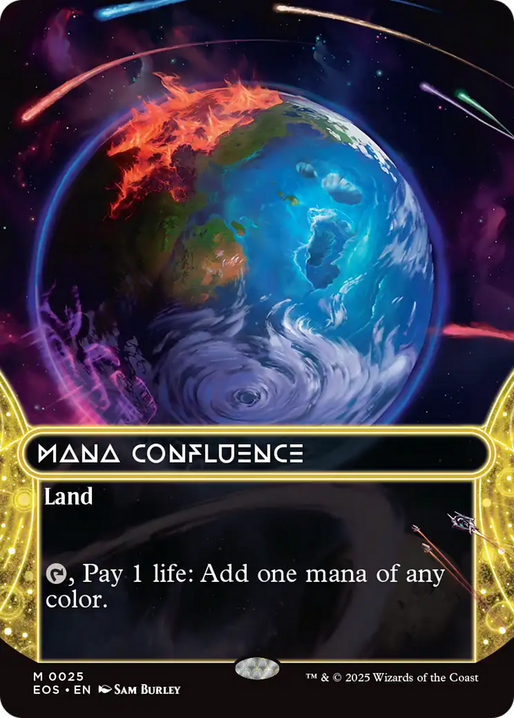 Mana Confluence (0025) (Borderless) [Edge of Eternities: Stellar Sights] | Local Legends