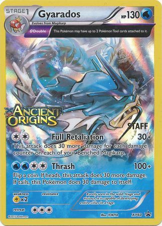 Gyarados (XY60) (Staff) [XY: Black Star Promos] | Golgari Games