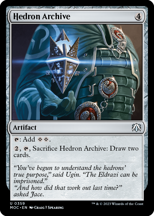 Hedron Archive [March of the Machine Commander] | Local Legends