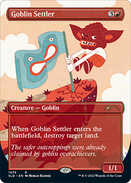 Goblin Settler (Borderless) [Secret Lair Drop Series] | Local Legends