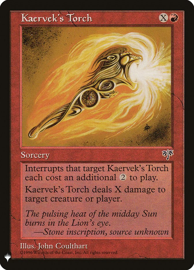 Kaervek's Torch [Mystery Booster] | Local Legends