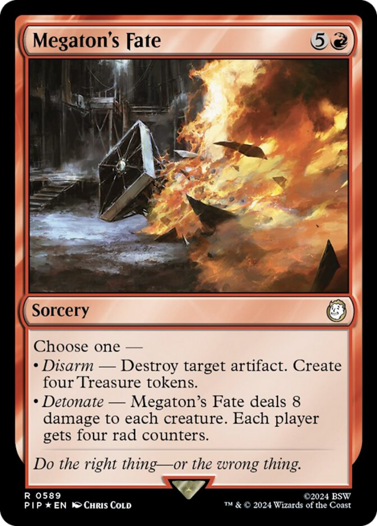 Megaton's Fate (Surge Foil) [Fallout] | Local Legends