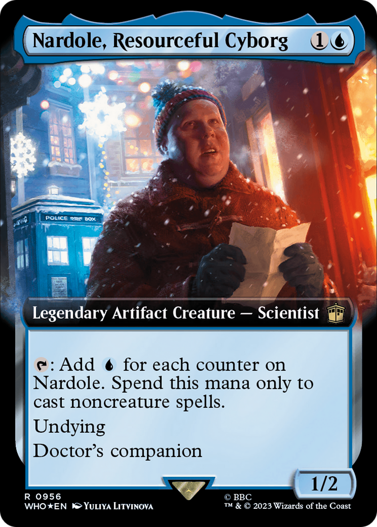 Nardole, Resourceful Cyborg (Extended Art) (Surge Foil) [Doctor Who] | Local Legends