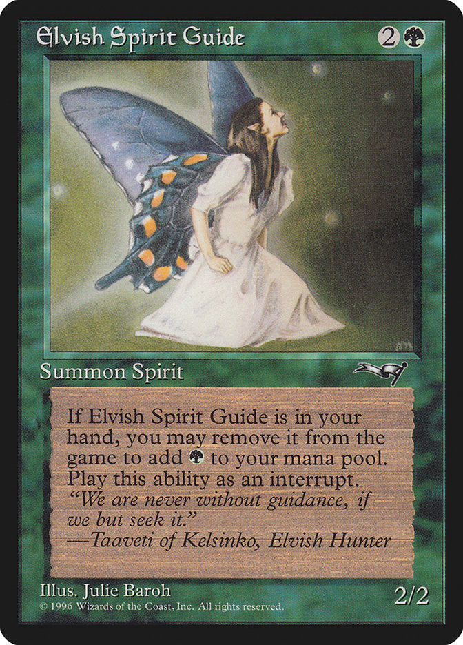 Elvish Spirit Guide [Alliances] | Local Legends