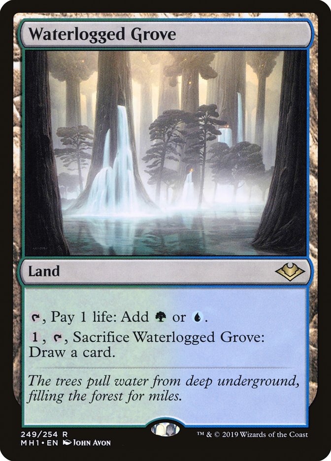 Waterlogged Grove [Modern Horizons] | Golgari Games