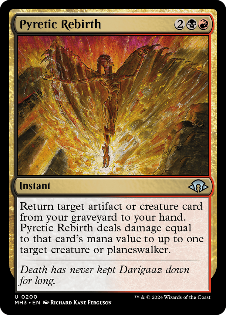 Pyretic Rebirth [Modern Horizons 3] | Local Legends