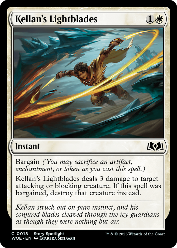 Kellan's Lightblades [Wilds of Eldraine] | Local Legends