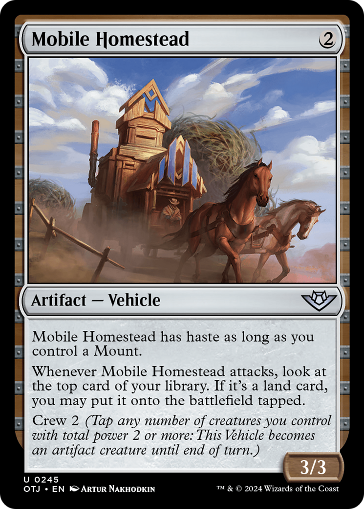 Mobile Homestead [Outlaws of Thunder Junction] | Local Legends
