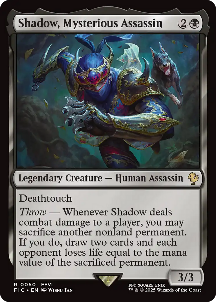 Shadow, Mysterious Assassin [FINAL FANTASY Commander] | Local Legends