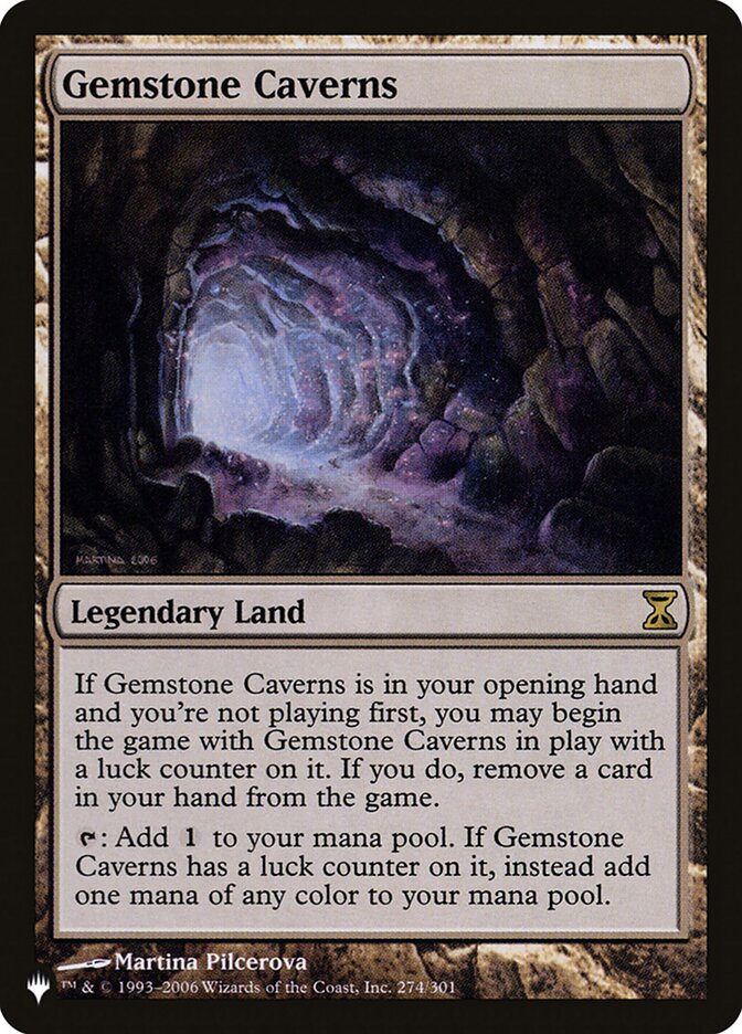 Gemstone Caverns [The List] | Golgari Games