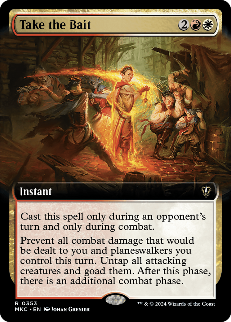 Take the Bait (Extended Art) [Murders at Karlov Manor Commander] | Local Legends