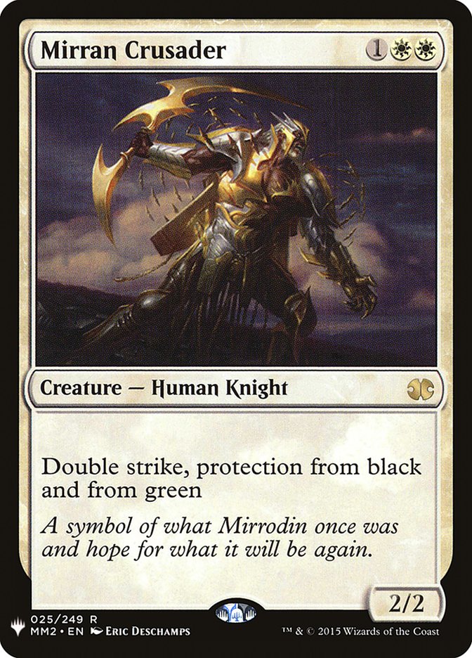 Mirran Crusader [The List] | Local Legends