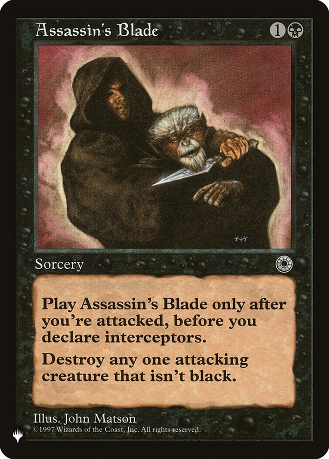 Assassin's Blade [The List] | Local Legends