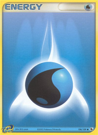 Water Energy (106/109) [EX: Ruby & Sapphire] | Golgari Games