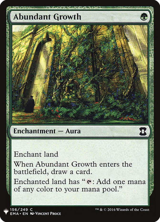 Abundant Growth [Mystery Booster] | Golgari Games