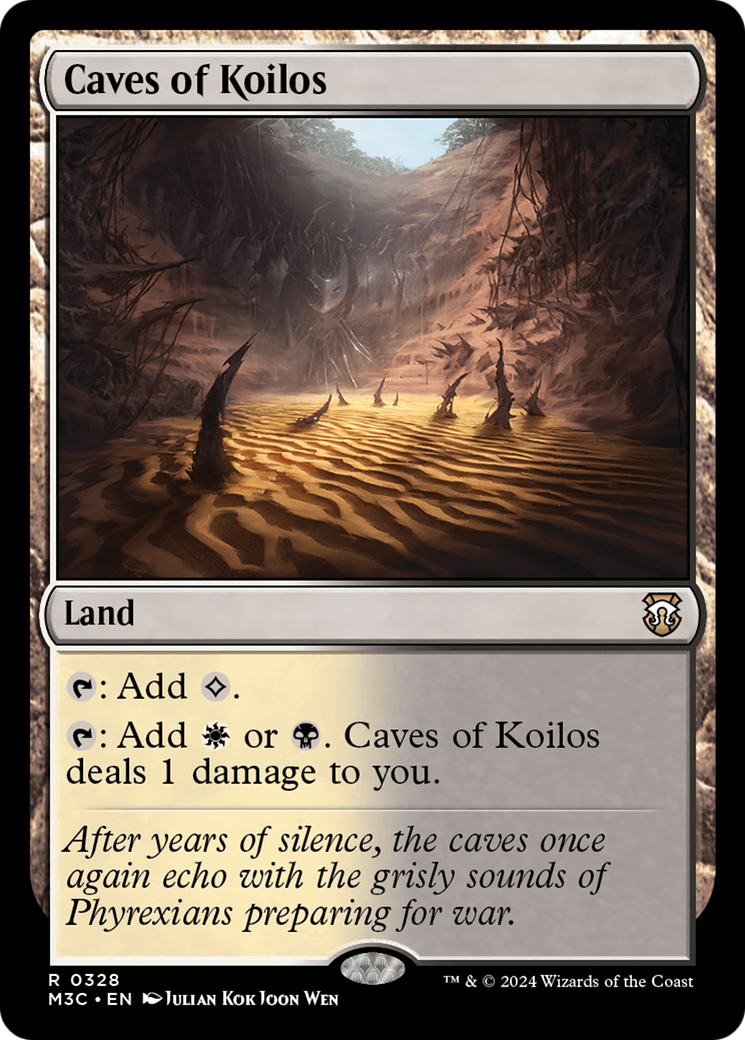 Caves of Koilos (Ripple Foil) [Modern Horizons 3 Commander] | Local Legends