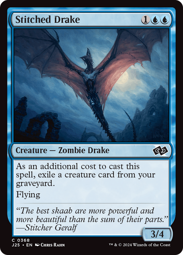 Stitched Drake [Foundations Jumpstart] | Local Legends