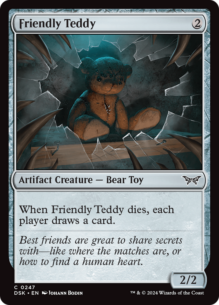Friendly Teddy [Duskmourn: House of Horror] | Local Legends